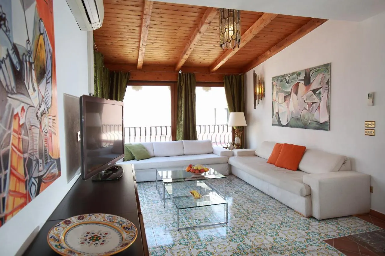 Luxury Villa Taormina City Center, Terrace With Views